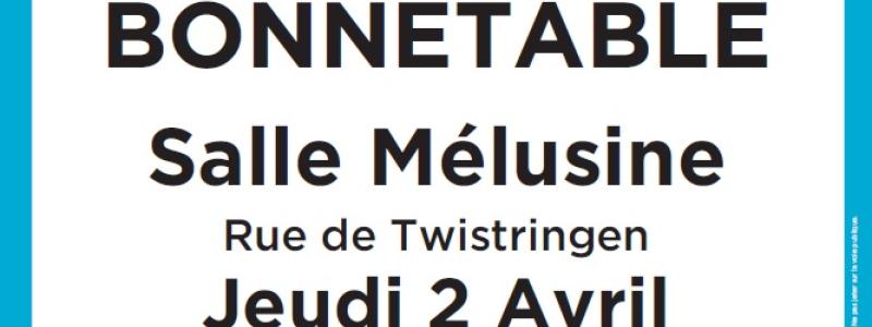 Don de sang de 15h30 à 19h30 dans la salle Mélusine