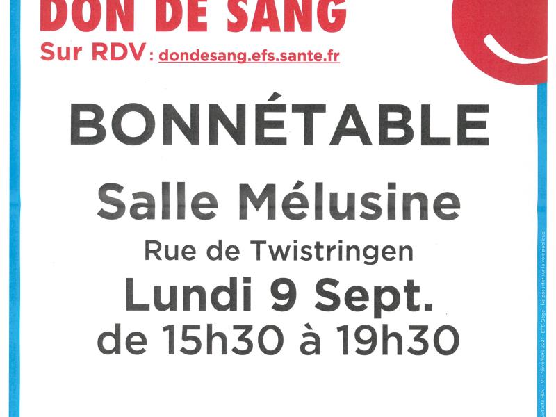 don de sang