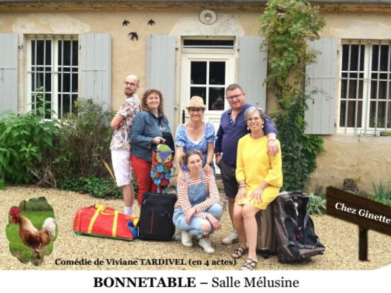 Théâtre avec la nouvelle pièce des Tréteaux de Malestable, "Tais-toi François", les 18 et 19 janvier dans la salle Mélusine !