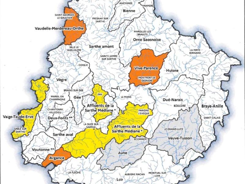 Infos Sécheresse : situation des bassins au 5 août et mesures des restrictions de l'eau