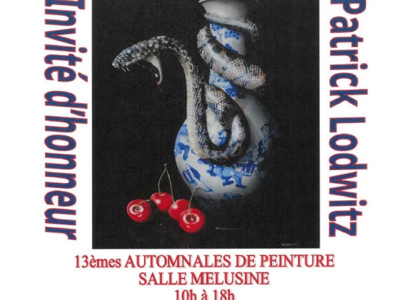 Les Automnales de peinture feront salon les 8 et 9 novembre dans la salle Mélusine