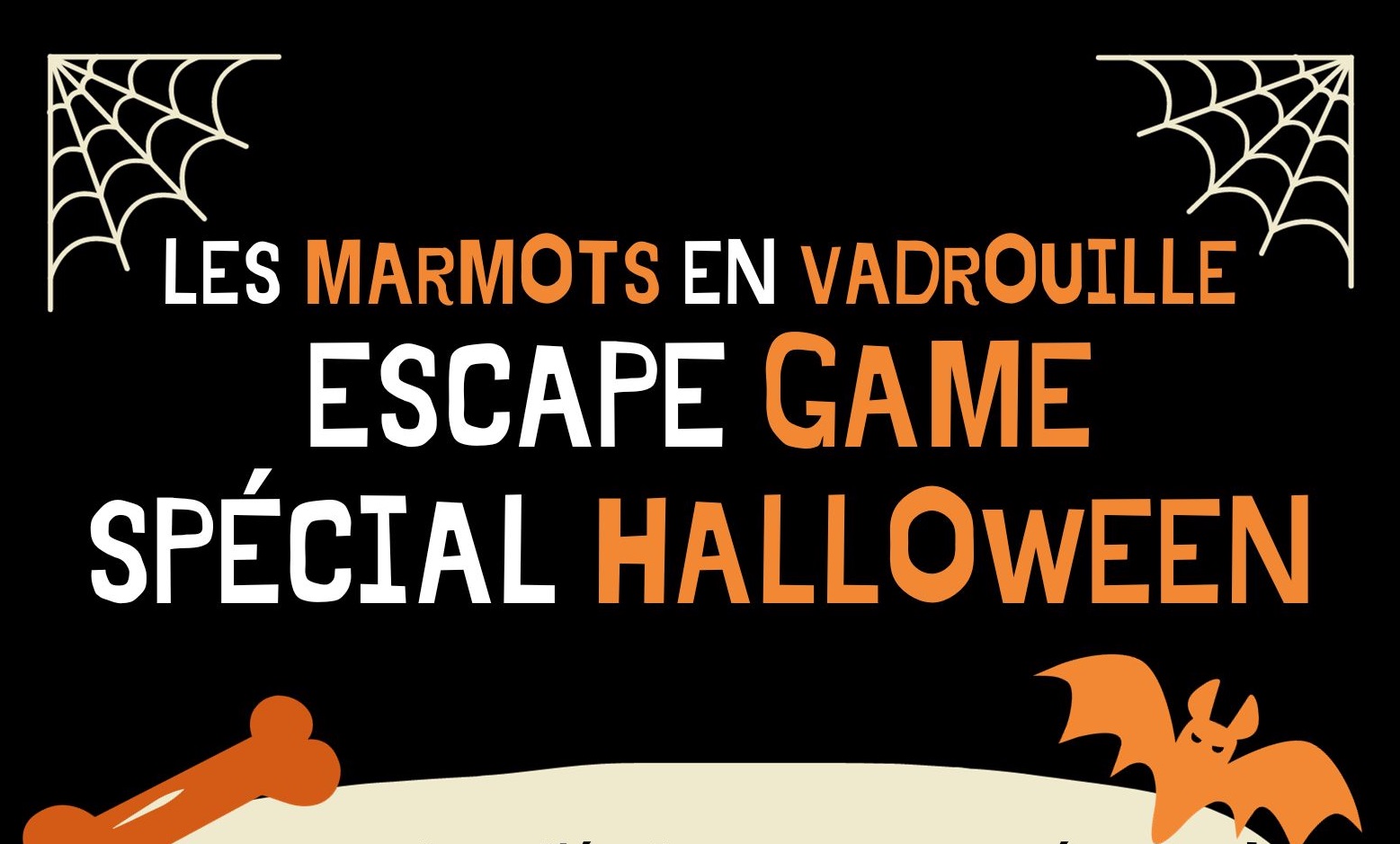 Du mercredi 25 au mardi 31 octobre, découvrez l'escape game spécial Halloween à partir de 8 ans