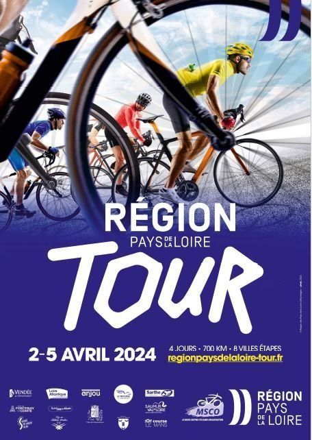 La Ville de Bonnétable recherche 20 signaleurs pour le Tour cycliste des Pays de la Loire, le 5 avril !