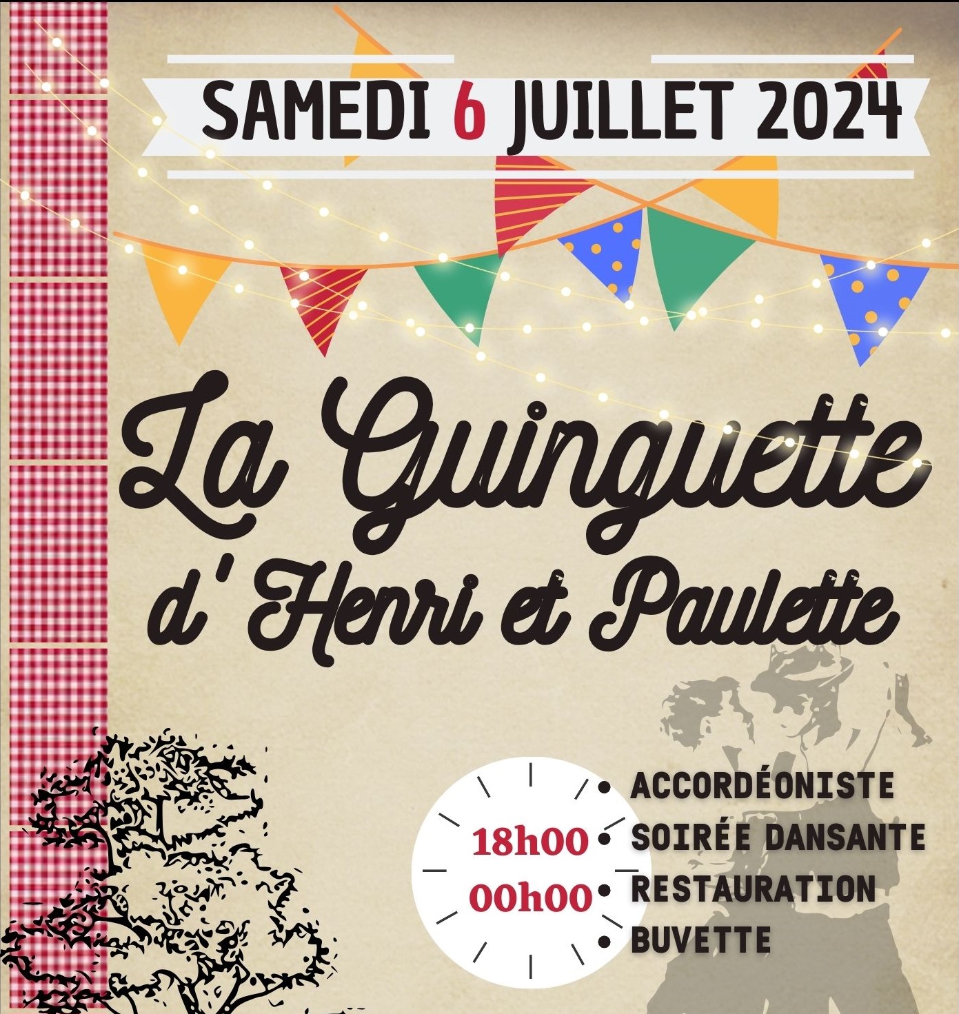 Le samedi 6 juillet : 3e édition gratuite de la guinguette au jardin potager du château
