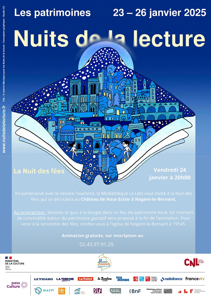 Vendredi 24 janvier, "La nuit des fées" s'invite au château de Haut-Éclair de Nogent-le-Bernard