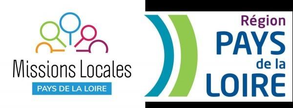 Logo Missions Locales et logo Pays de la Loire