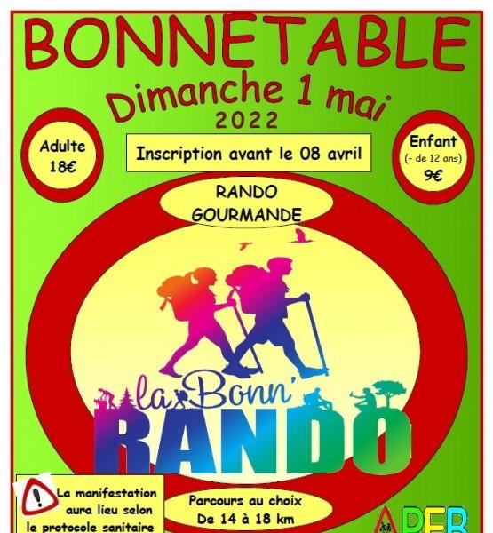 Flyer rando gourmande du 1er mai